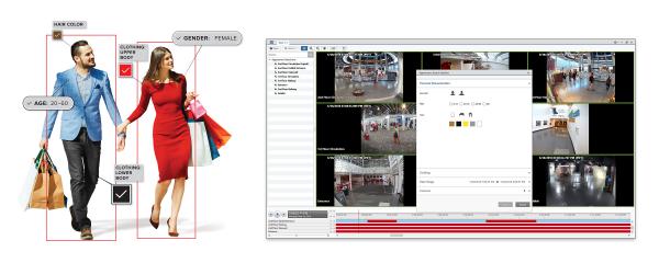 Avigilon Video Analytics - Appearance Search adds Gender and Age